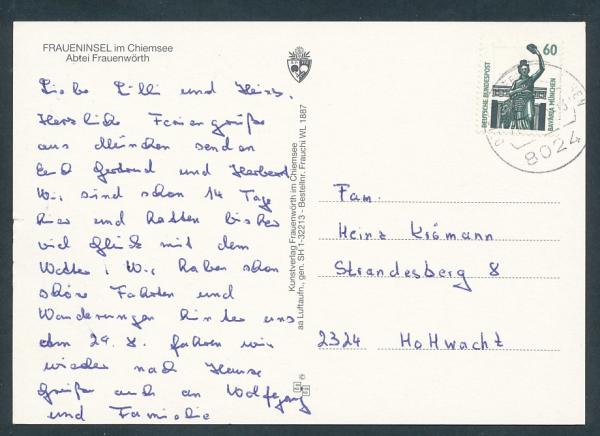 Fraueninsel im Chiemsee, Abtei Frauenwörth